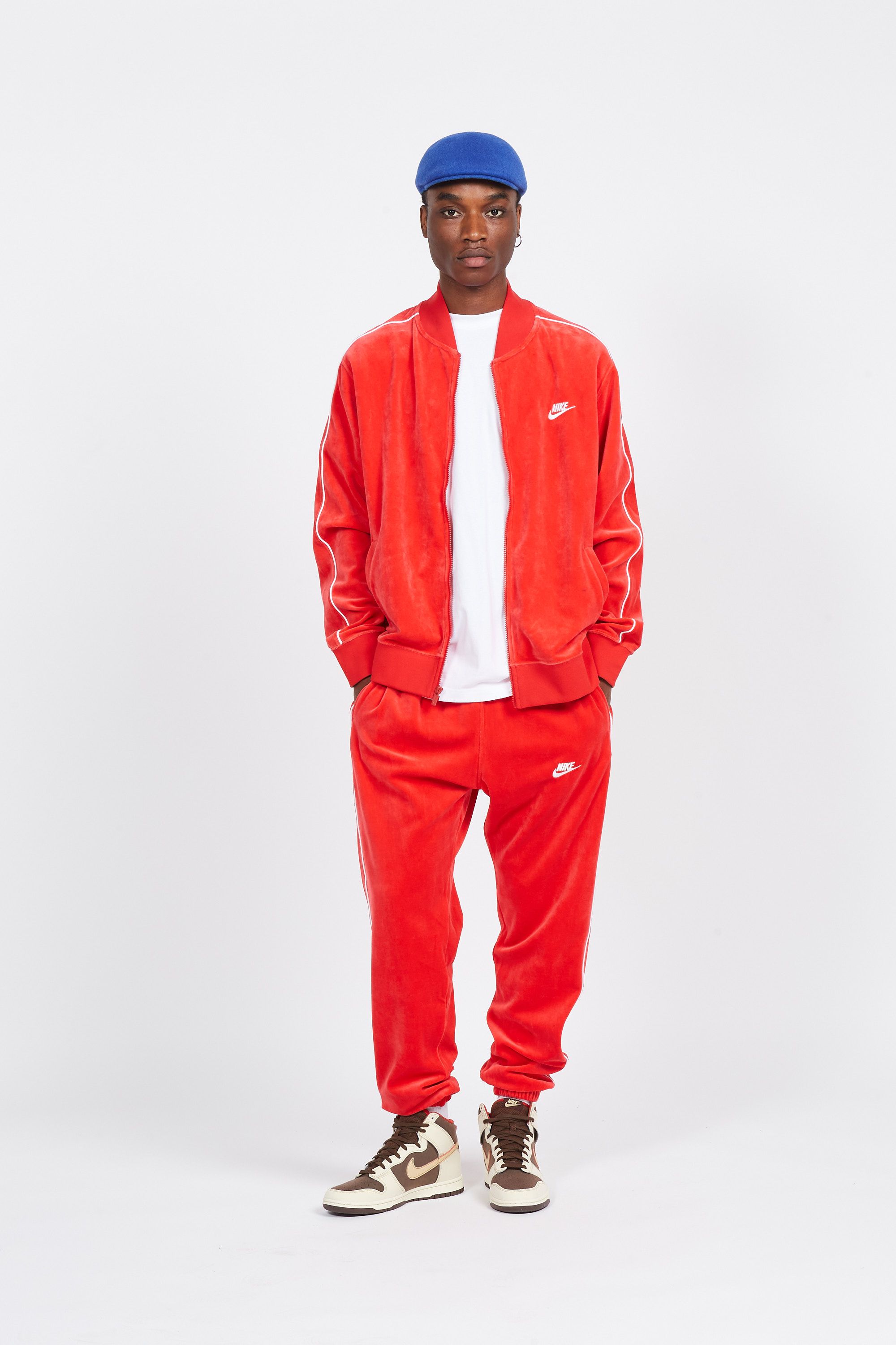 NIKE Veste  VELOUR JKT Rouge