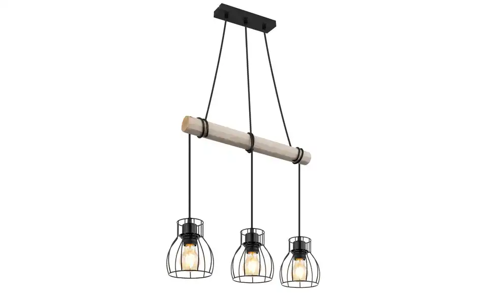Pendelleuchte 140 cm 3-flammig 50 cm