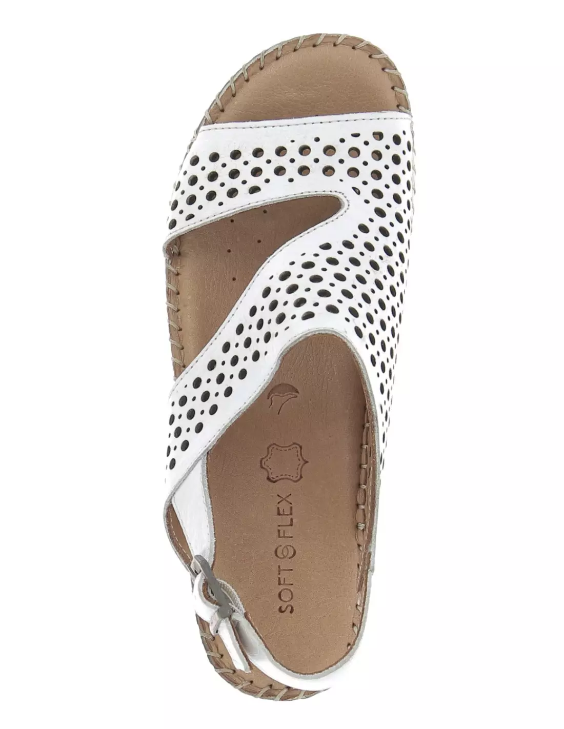 SOFT & FLEX 030 148 1189 - Sandales & nu-pieds White