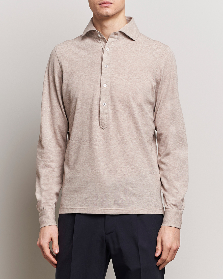 Gran Sasso Popover Shirt Beige