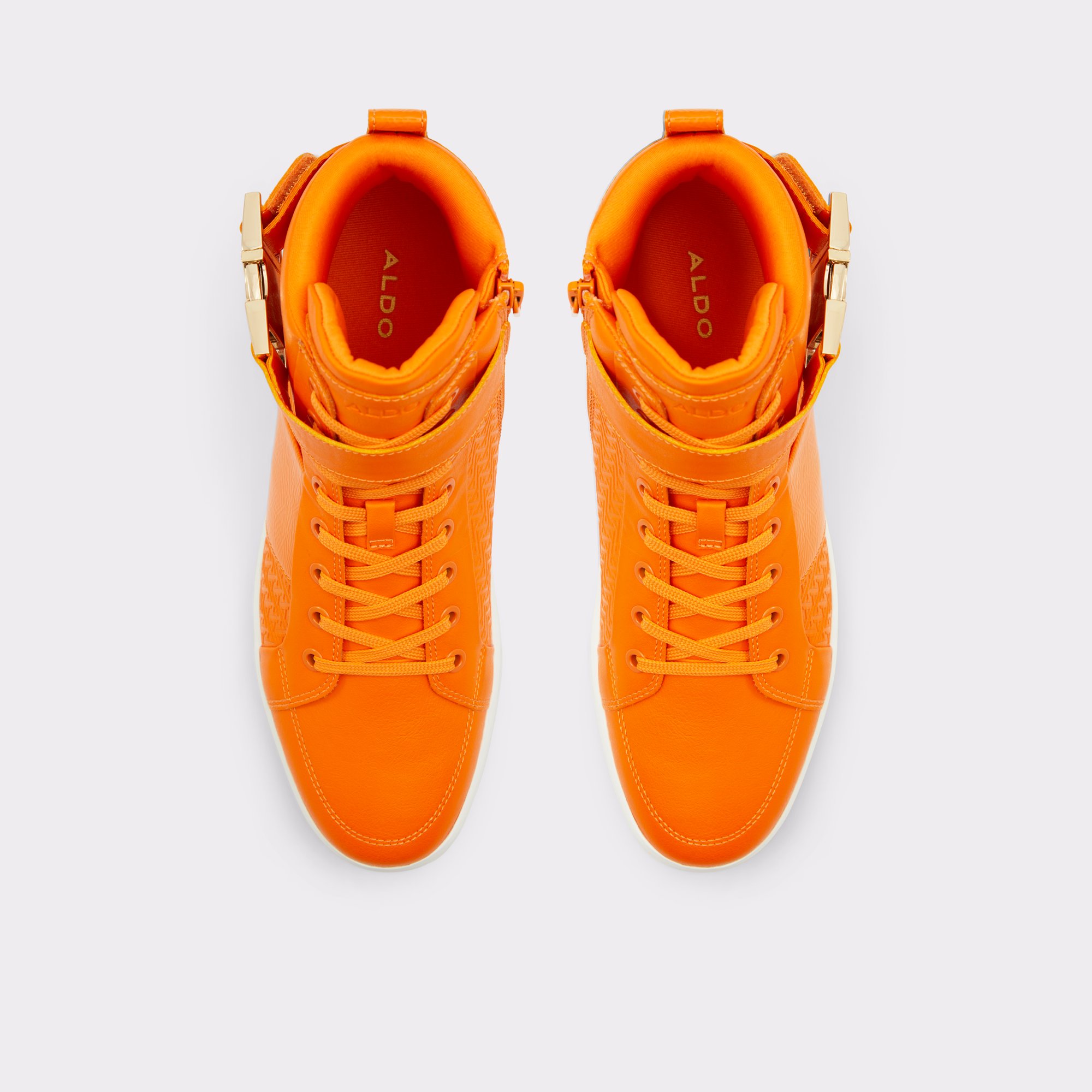 Brauerr Orange Men High top