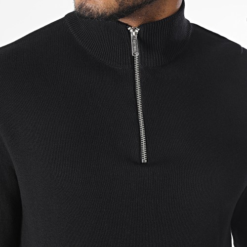 Pull Col Zippé Gentle Noir