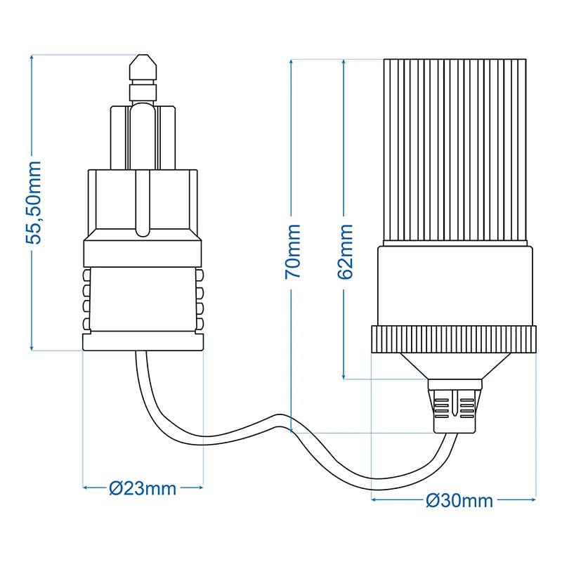 ProPlus grote 12/24 volt verloopkabel