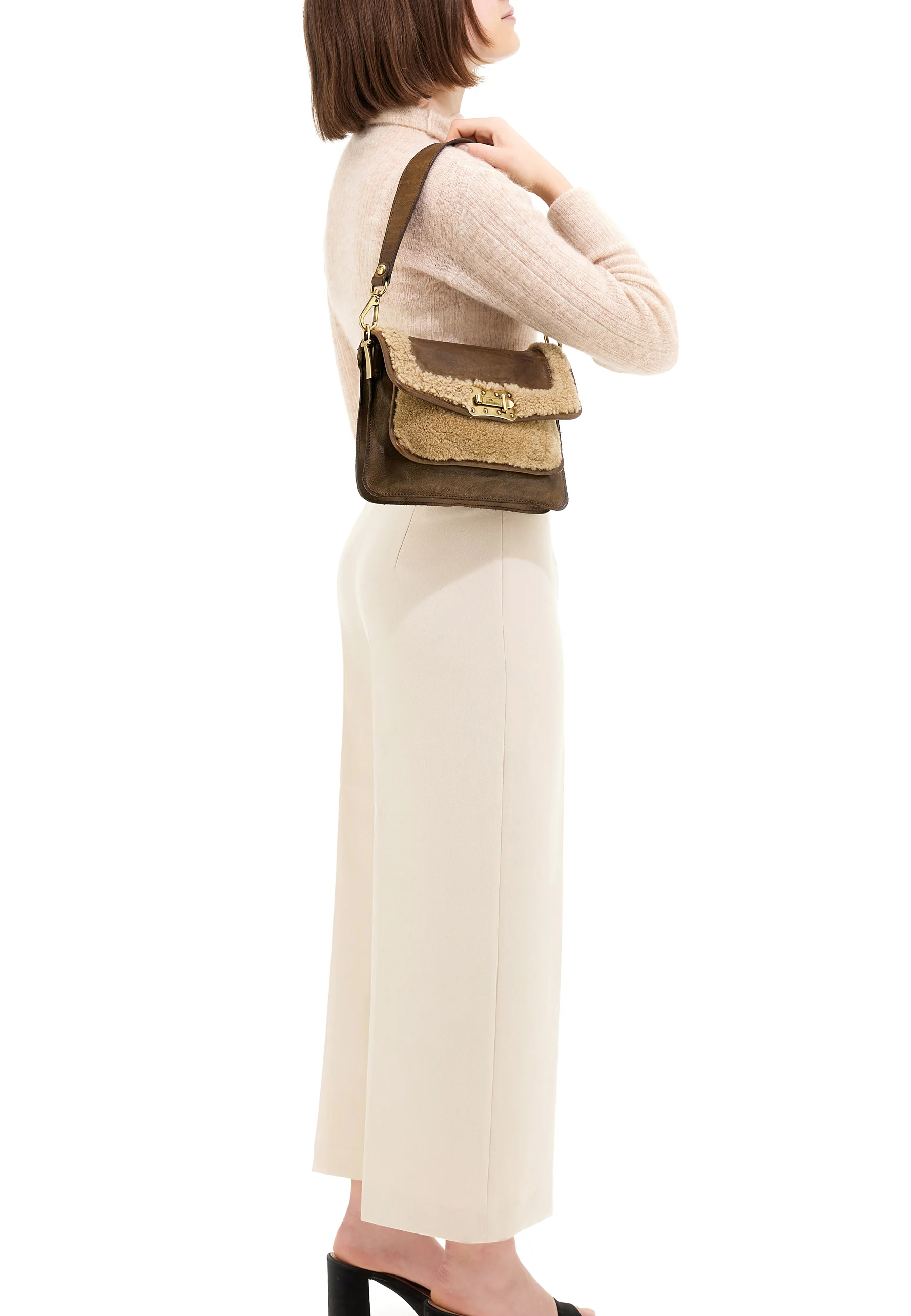 AGNESE - Sac à bandoulière | Marron