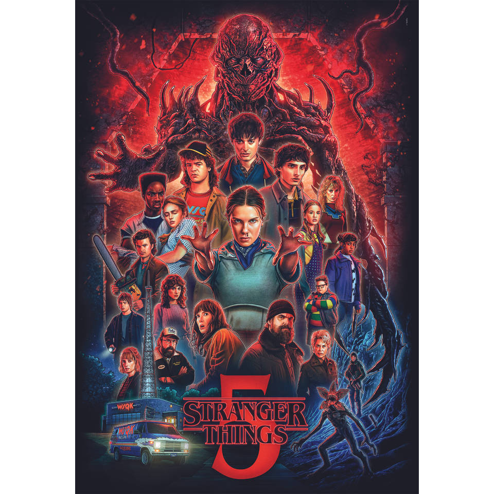 Clementoni Stranger Things puzzel - 1000 stukjes