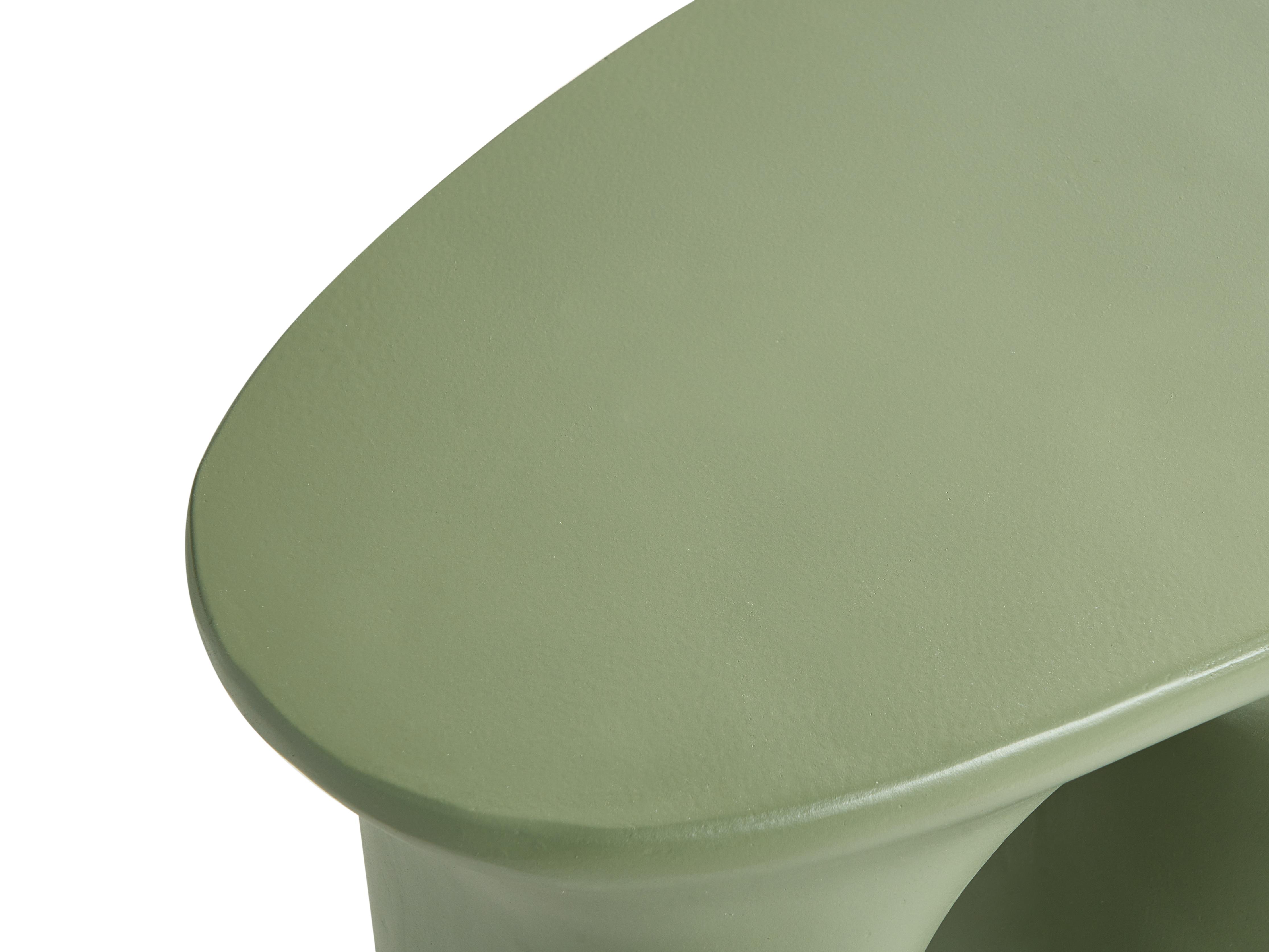 Bijzettafel IDRO 42 cm 28 cm Lichtgroen