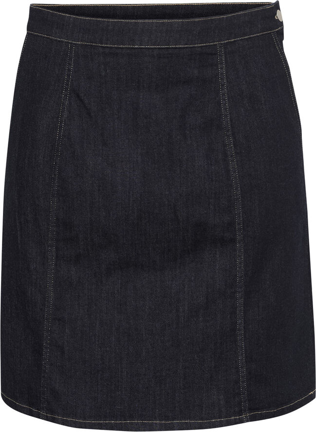 Kaffe Curve KCkhala Denim Skirt Dark blue denim