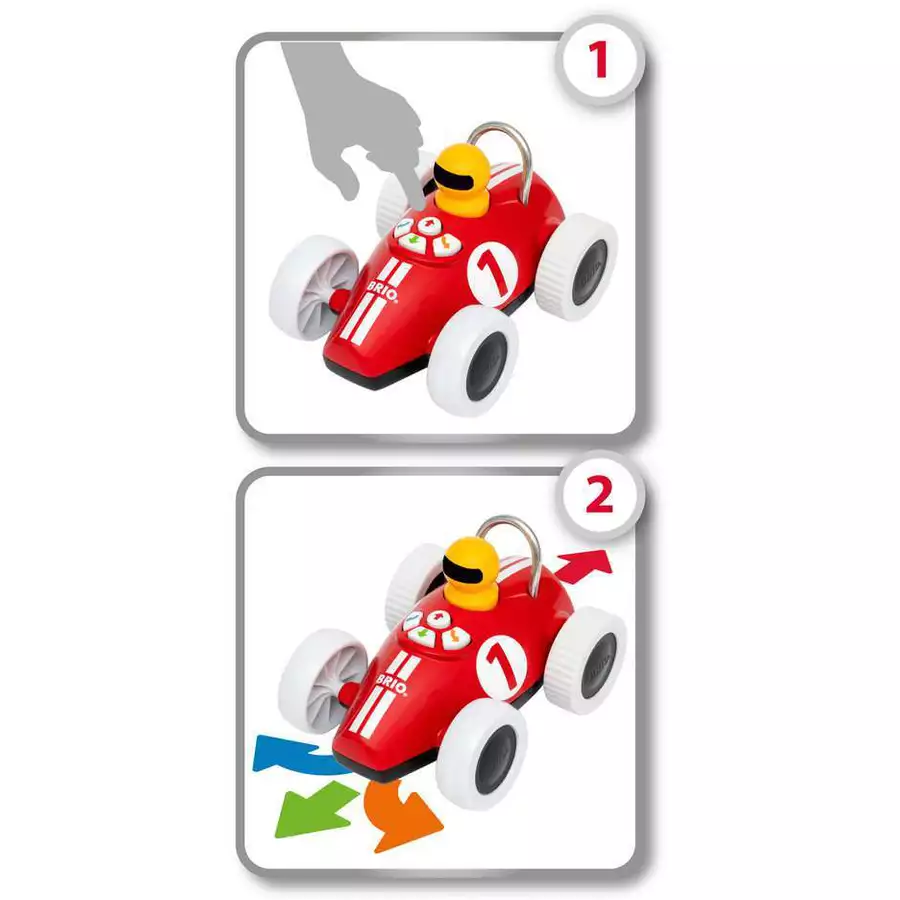 Brio BRIO Play & Learn Rennwagen bunt
