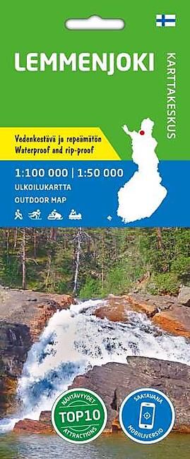 KARTTAKESKUS - LEMMENJOKI 1 100 000 1 50 000