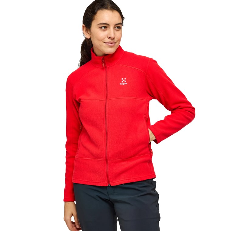Haglöfs Buteo Mid Jacket Women Poppy Red