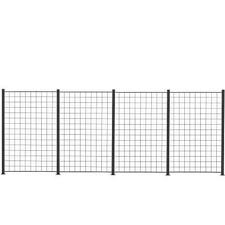 Hortus 4 fag espalie med 5 alustolper 150x100cm