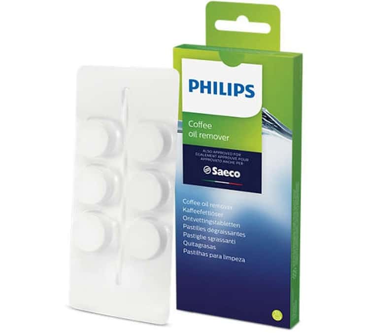 Nettoyant  SAECO - pastilles dégraissantes CA6704/10 pour machines expresso x6