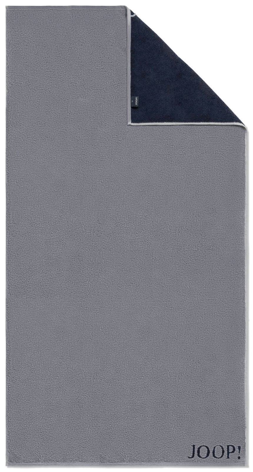 JOOP! Badetuch UNI DOUBLEFACE 80 x 150 cm denim