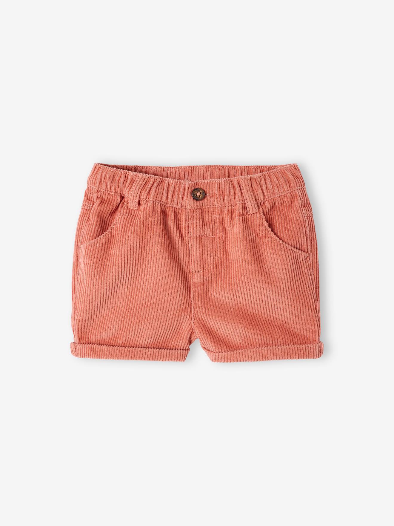 Conjunto de roupa de bebê de 4 peças: camiseta + shorts + suéter + meia-calça rosa-claro