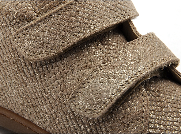 Naturino boots bottine bebe cocoon vl lizard met or