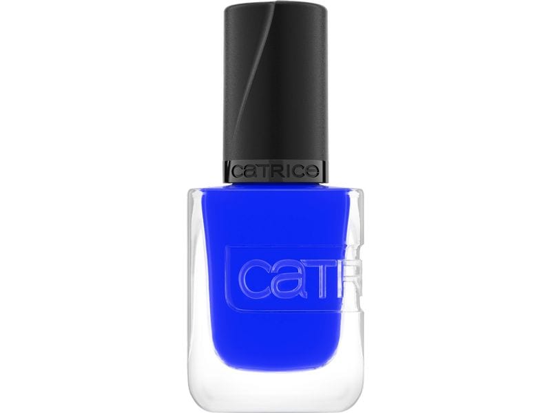Catrice Nagellack Gel Affair 027 Your Royal Highness Langanhaltender Gel-Nagellack in einem leuchtenden, kobaltblauen Farbton