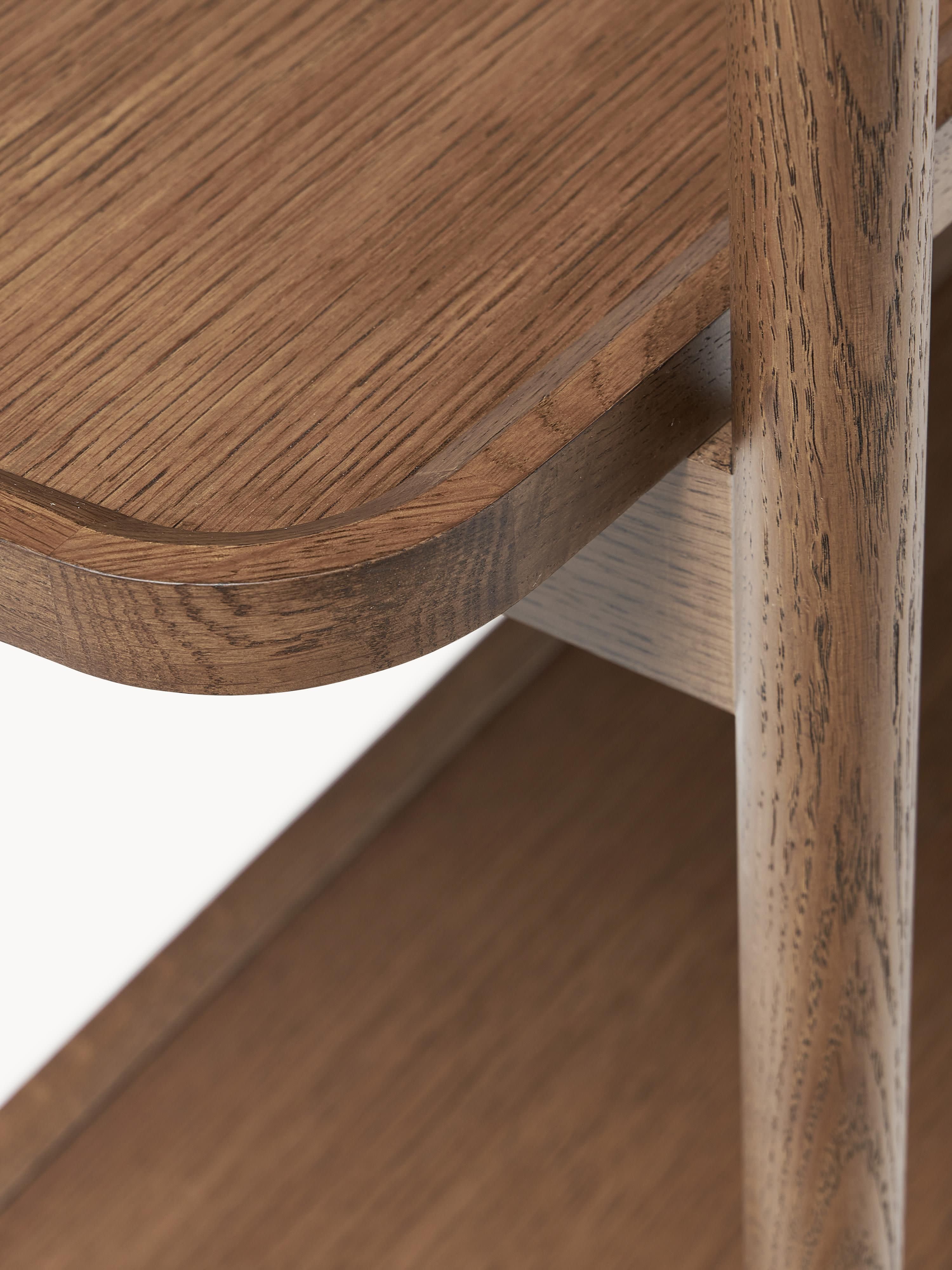 Lage houten wandkast Libby
