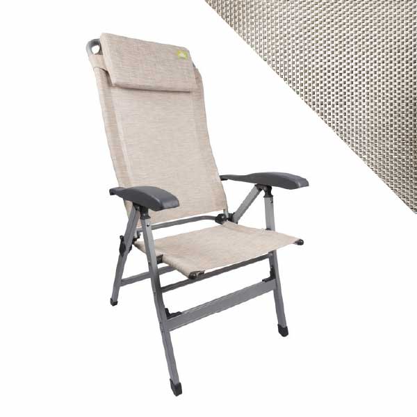 Fauteuil pliant alu Comfort VIA MONDO