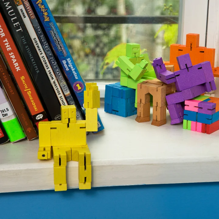 Areaware - Cubebot, klein, blau