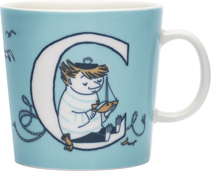Iittala Moomin Arabia krus 40 cl, ABC C Multifarvet