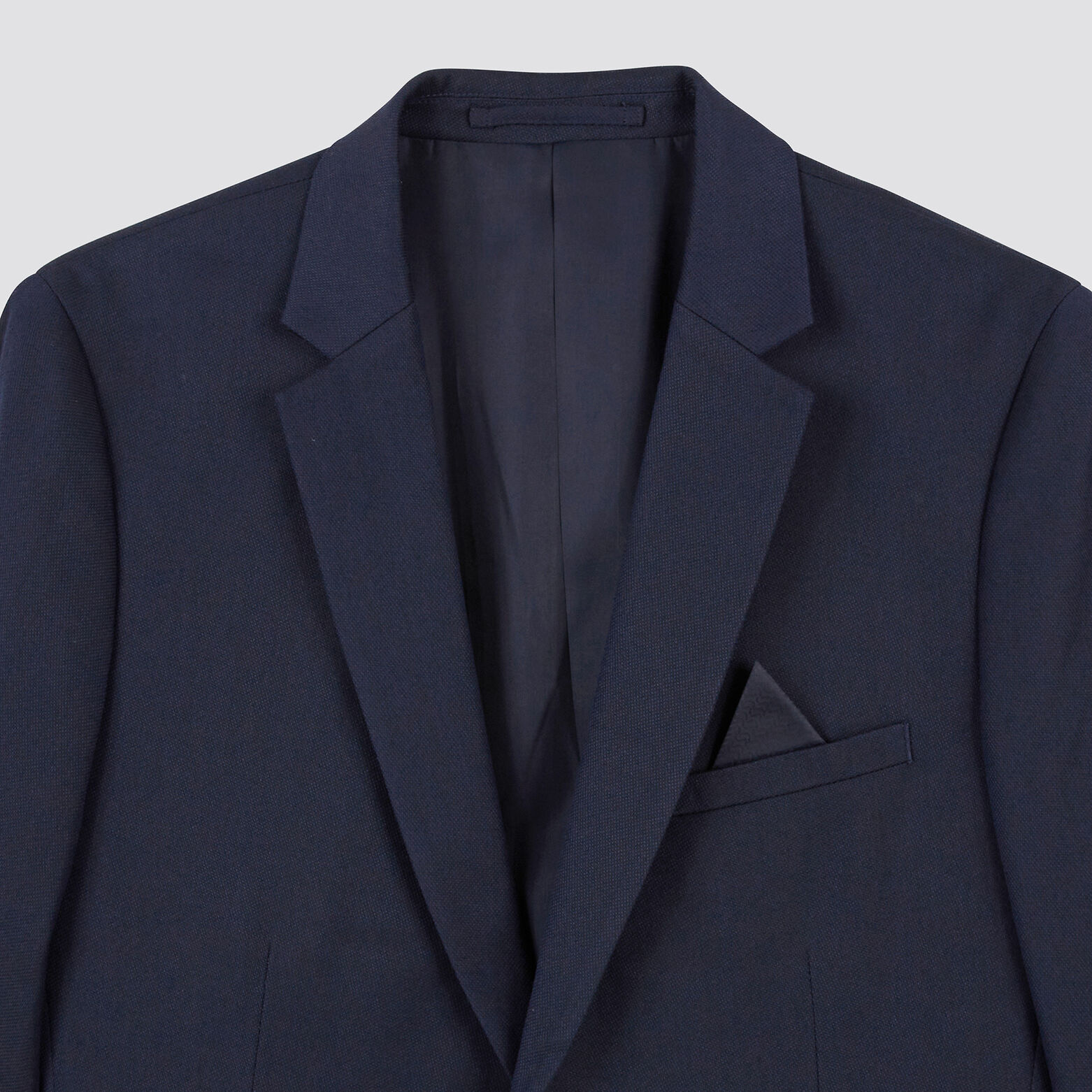 Veste de costume slim Bleu foncé