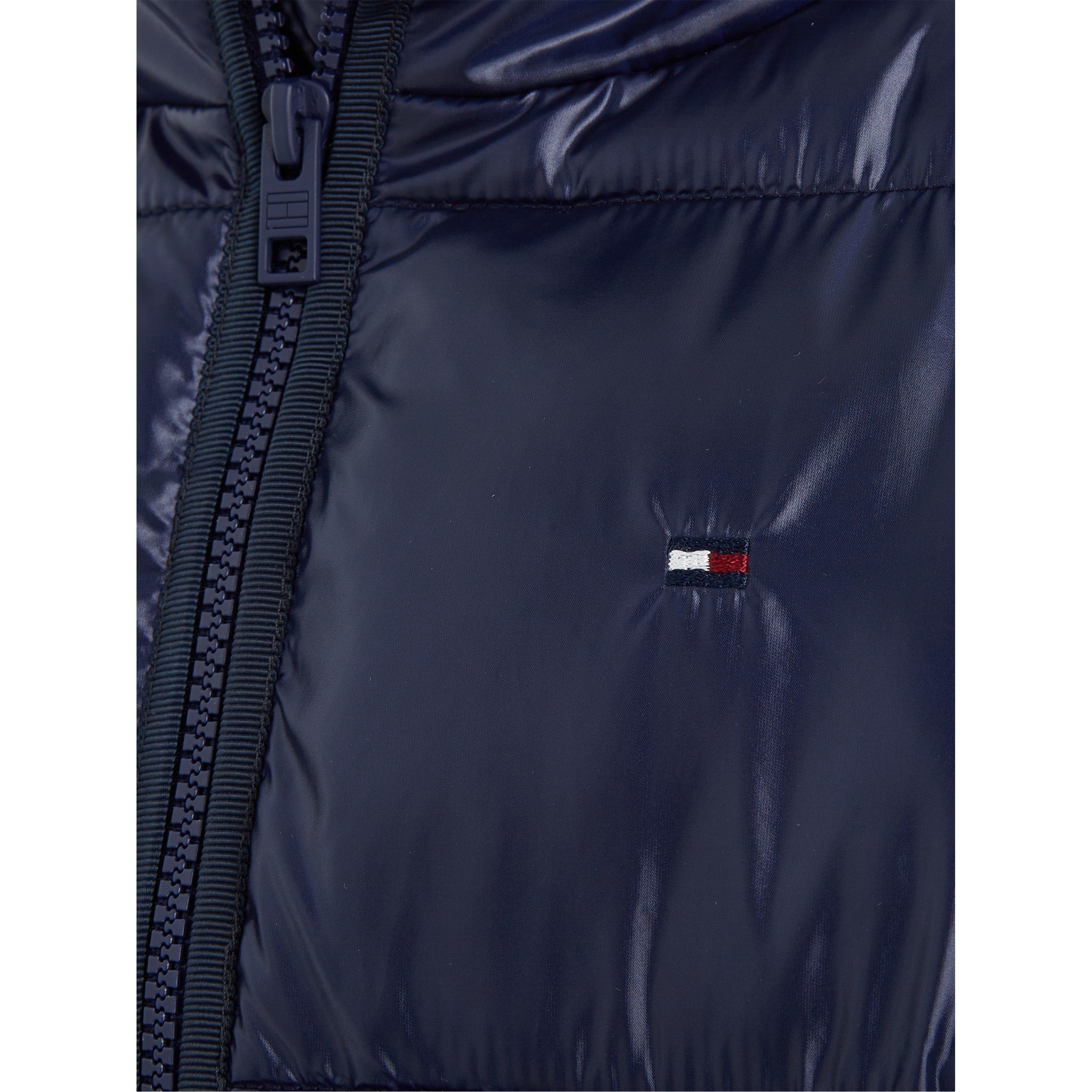 Tommy Hilfiger Glossy Puffer Jacket Juniors