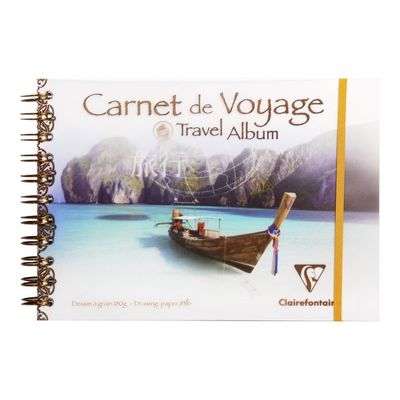 Clairefontaine - Carnet de voyage A5 - bateau