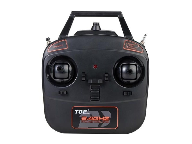 TOP-RC Trainer Mini Cub 450 mm, Blau, RTF Kleines 4-Kanal RC-Flugzeug mit Gyro