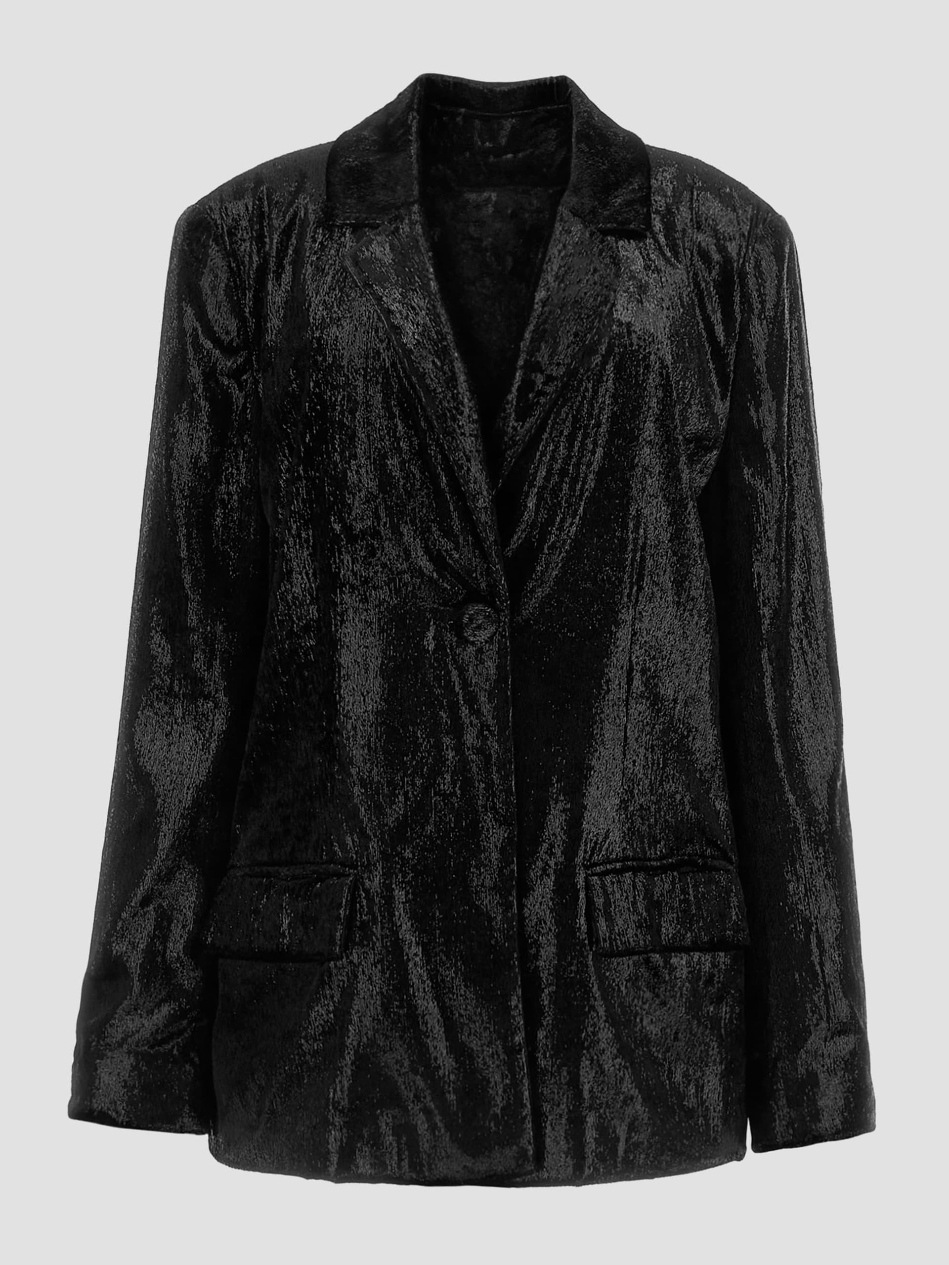 Blazer de veludo oversized Omega