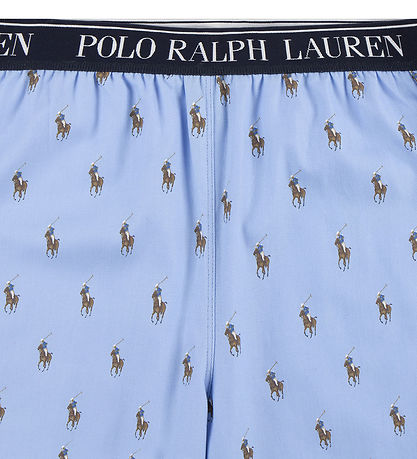 Polo Ralph Lauren Schlafanzug - Elite Blue m. Logos
