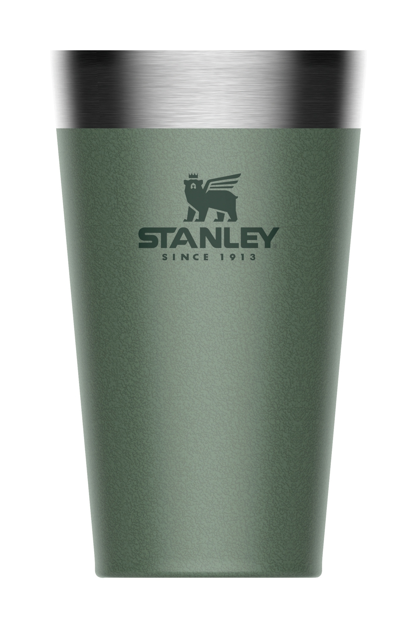 Stanley Becher Stacking Tumbler vakuumisoliert 470 ml Hammertone Green