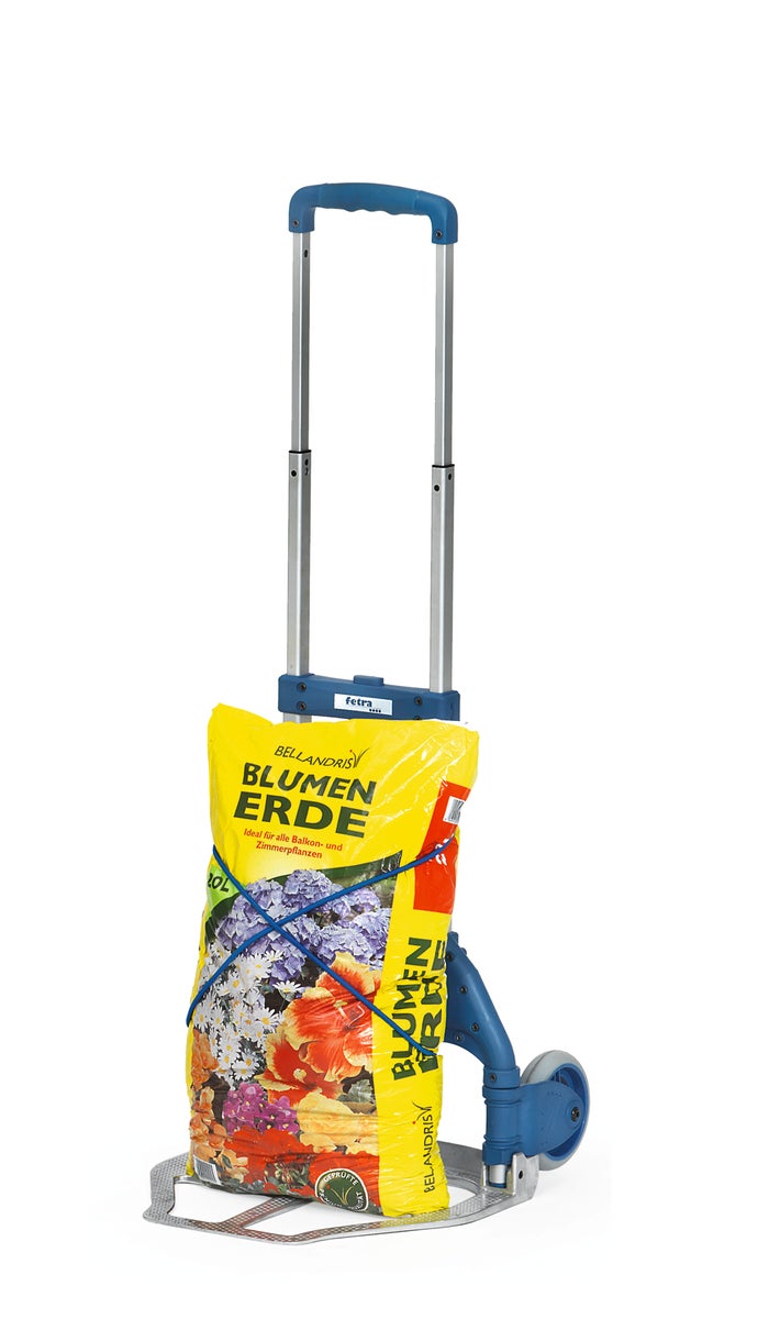 Fetra pakketwagen, hoogte 1030 mm, met polymeerwielen 127 x 30 mm, opvouwbaar