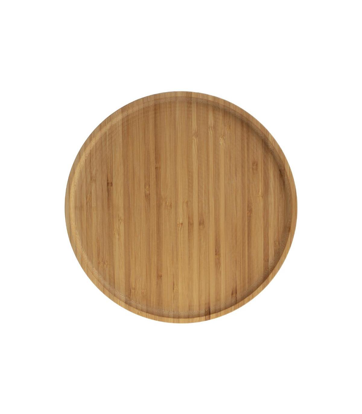 ASSIETTE BAMBOU D.19.5CM