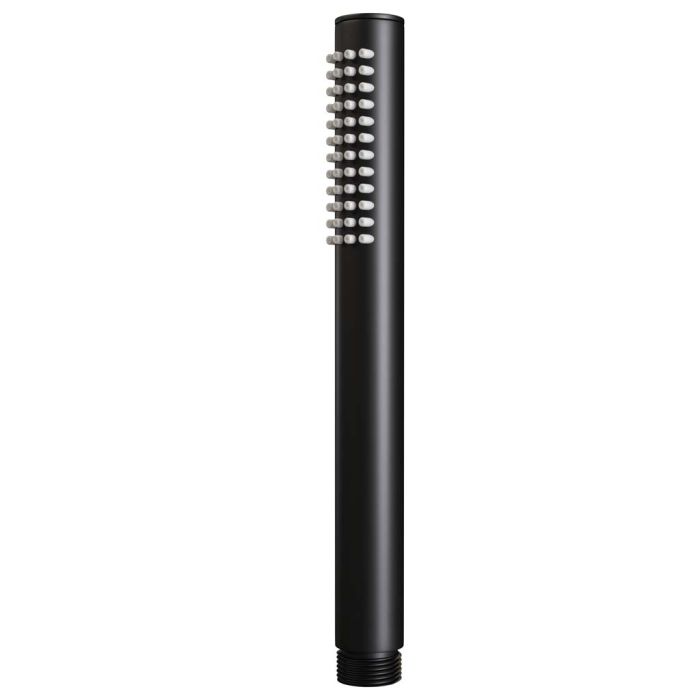 Brauer Black Edition inbouw badkraan met badvulcombinatie en staafhanddouche zwart mat