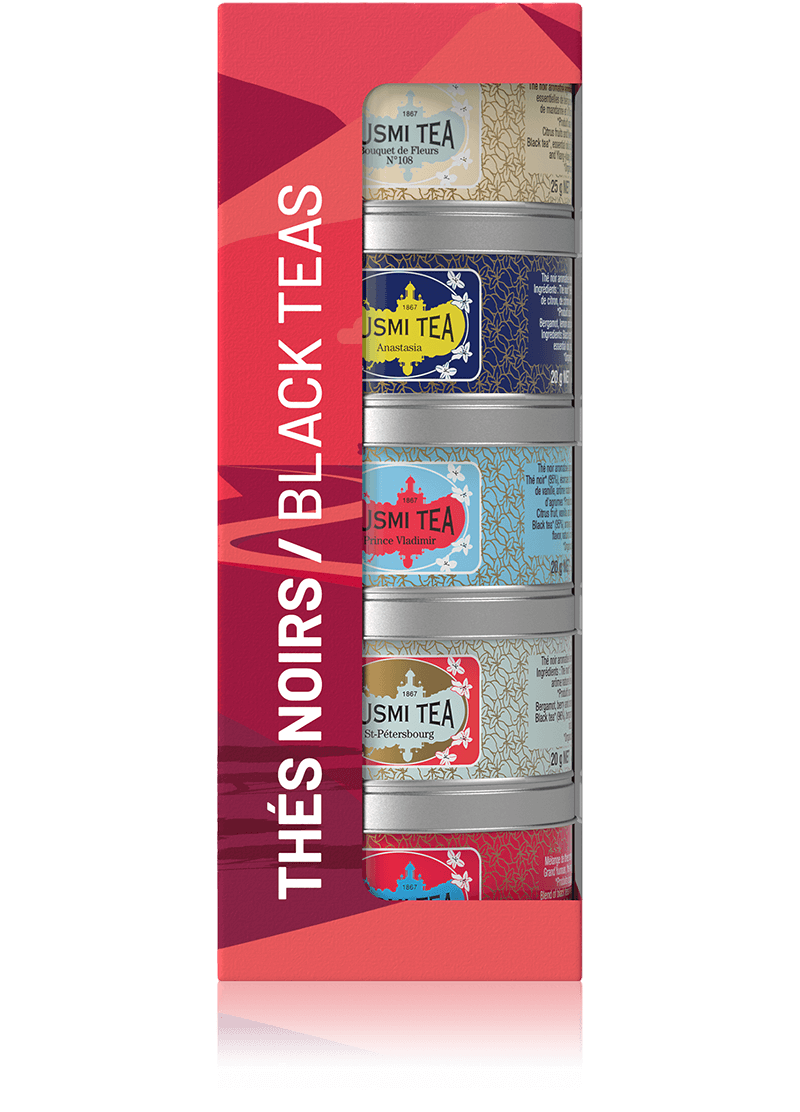 Coffret Les Thés noirs bio-Earl grey, thé en vrac