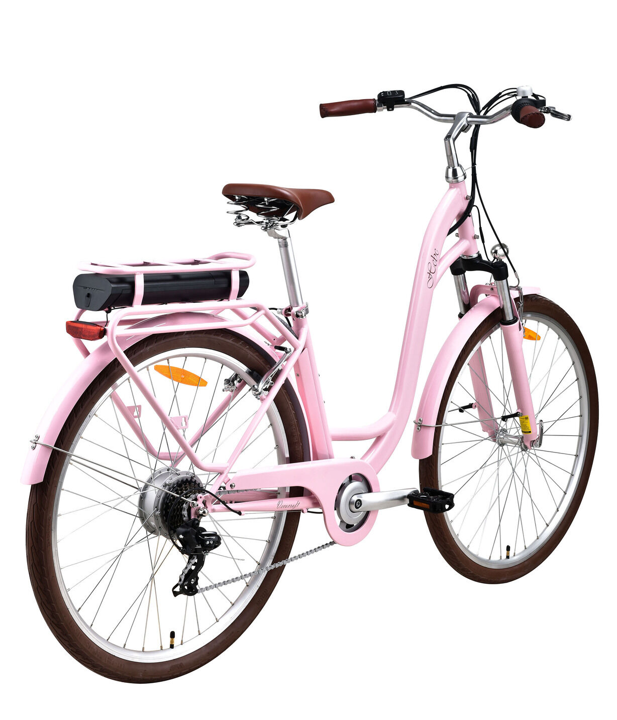 City-E-Bike mit Tiefeinstieg