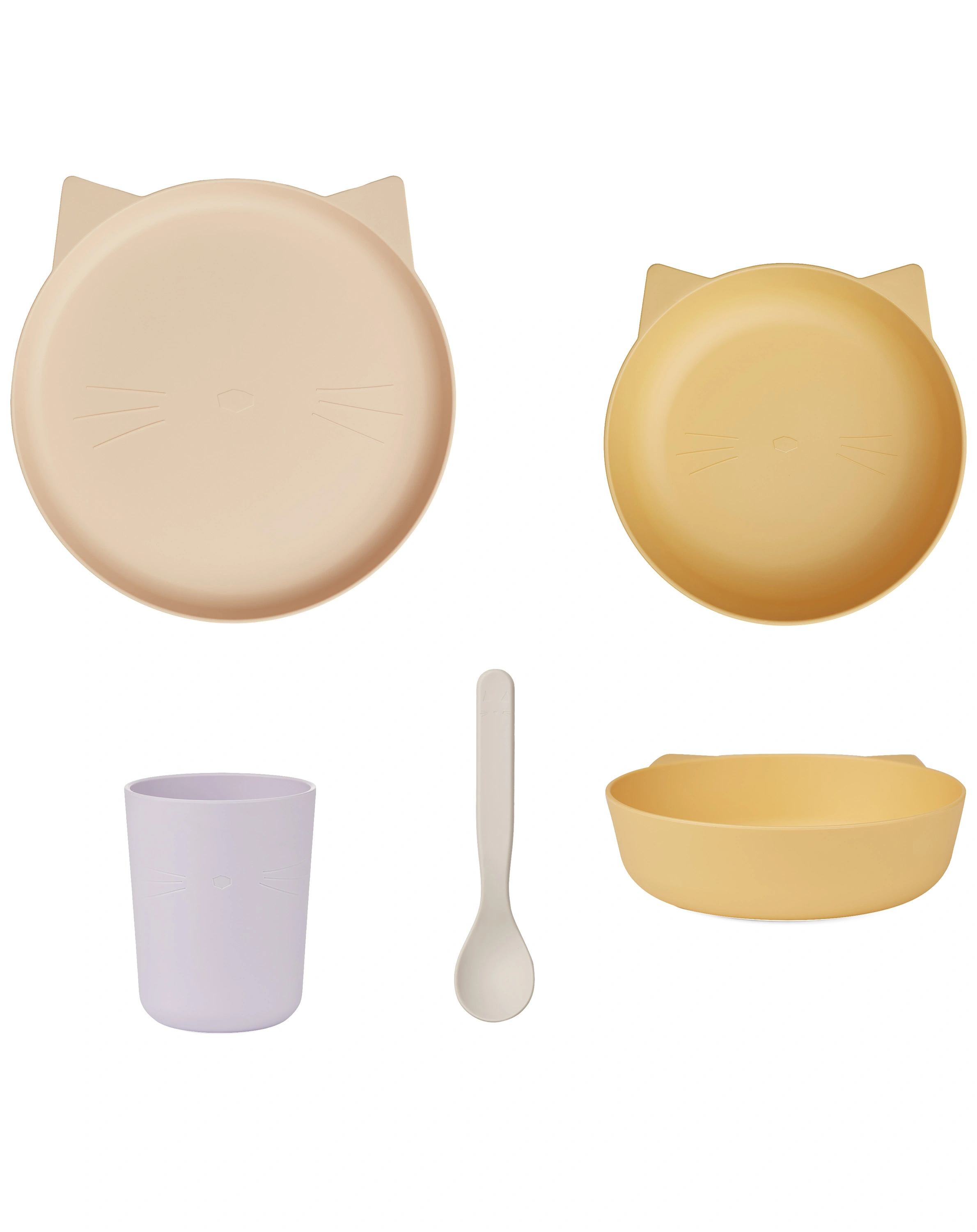 Geschirr-Set PAUL CAT 4-teilig in jojoba multi mix