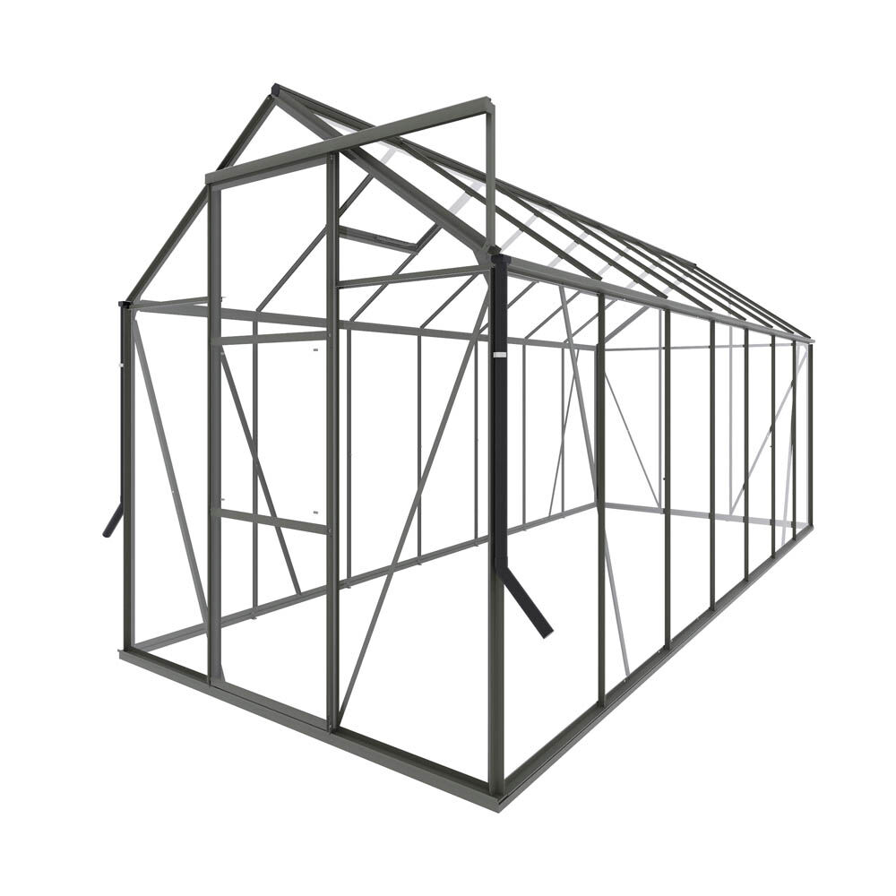 Royal Well Kate V - Tuinkas - Groen - 217x192x436 cm - Veiligheidsglas
