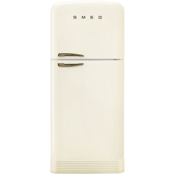 SMEG Kühl-Gefrierkombination 50's Retro Style FAB50RCRB5 Creme