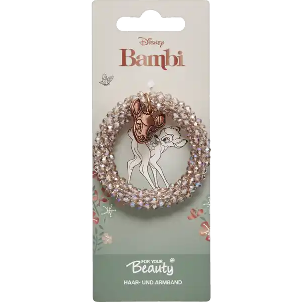 Haar- und Armband mit Bambi-Anhänger