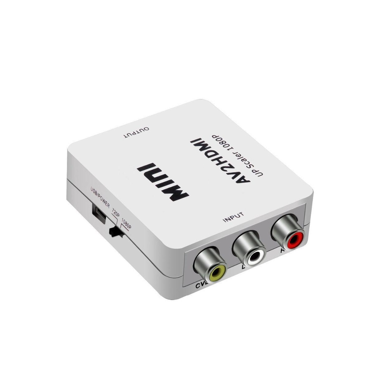 NÖRDIC Composite Video av HDMI-adapteren 3xrca og CVBS Converter 1080p i 60hz Pal og NTSC