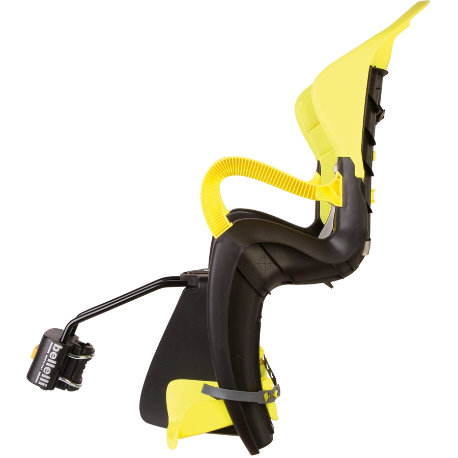BELLELLI Kindersitz Fahrrad Tiger B-Fix frame mount Yellow HI VIZ