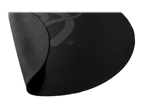 Arozzi Zona - Stolmatte for kontor - rund - 121 cm - grå