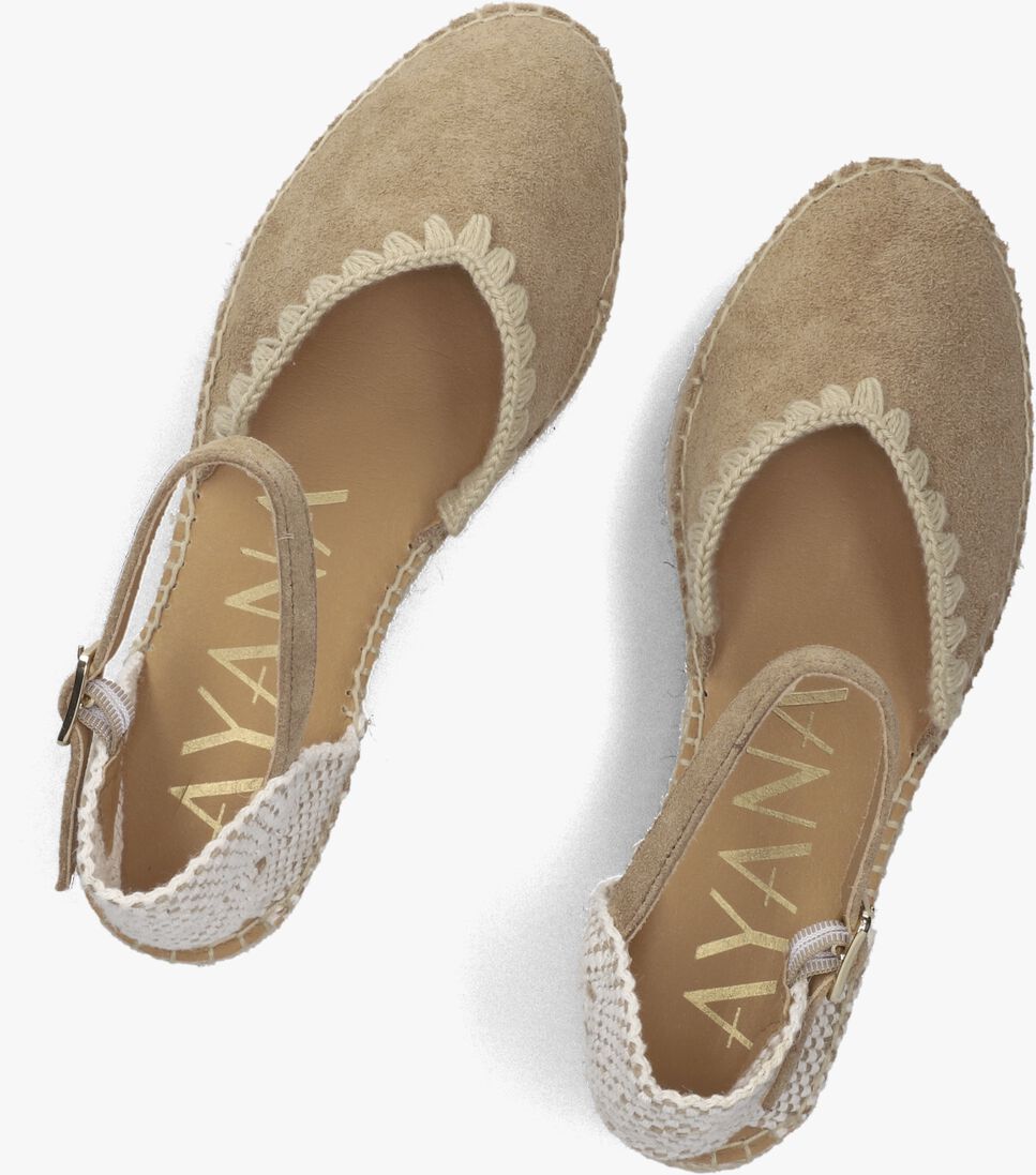 beige ayana espadrilles omo25yu814