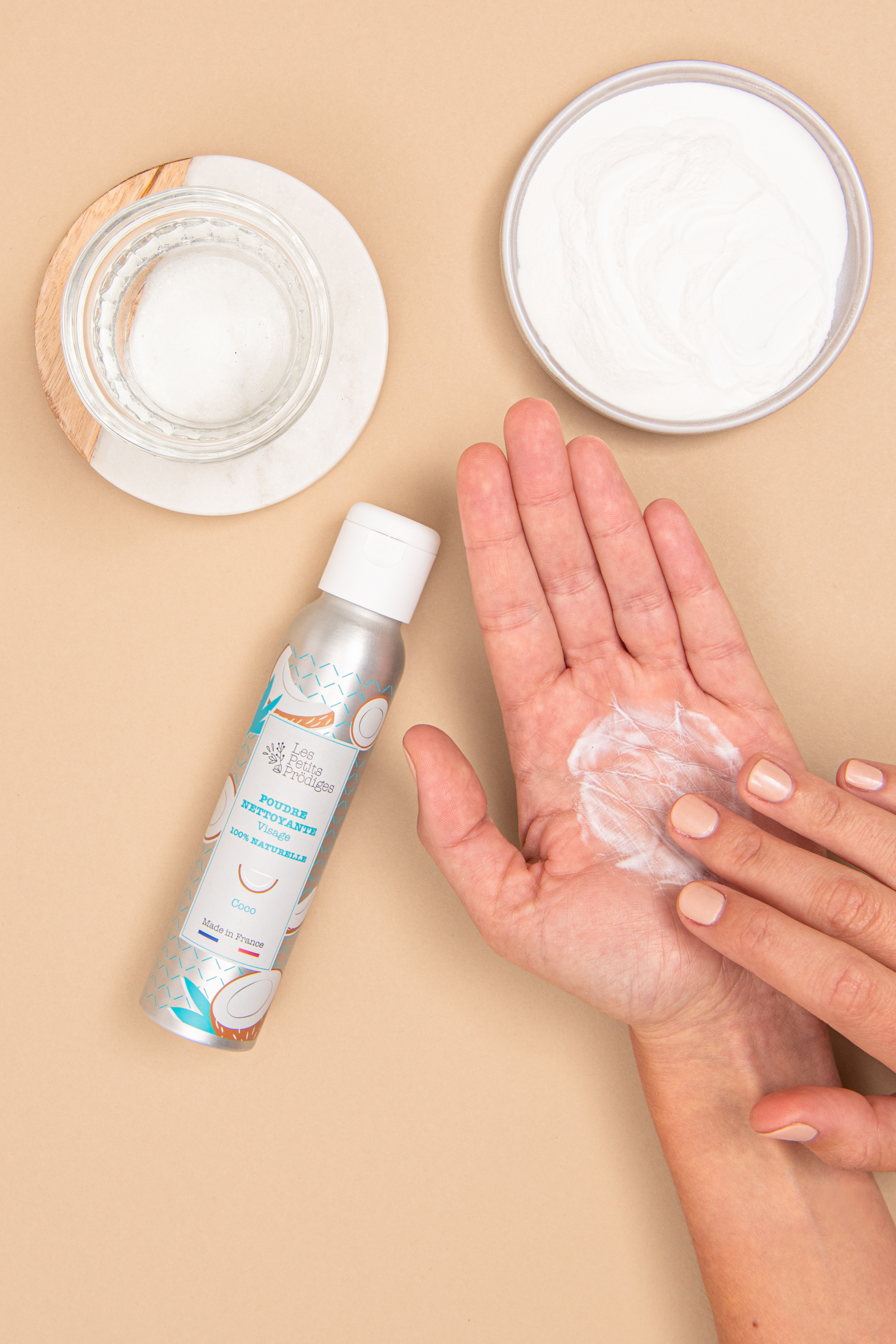Les Petits Prödiges La poudre nettoyante visage Fleur de Coton-25 g