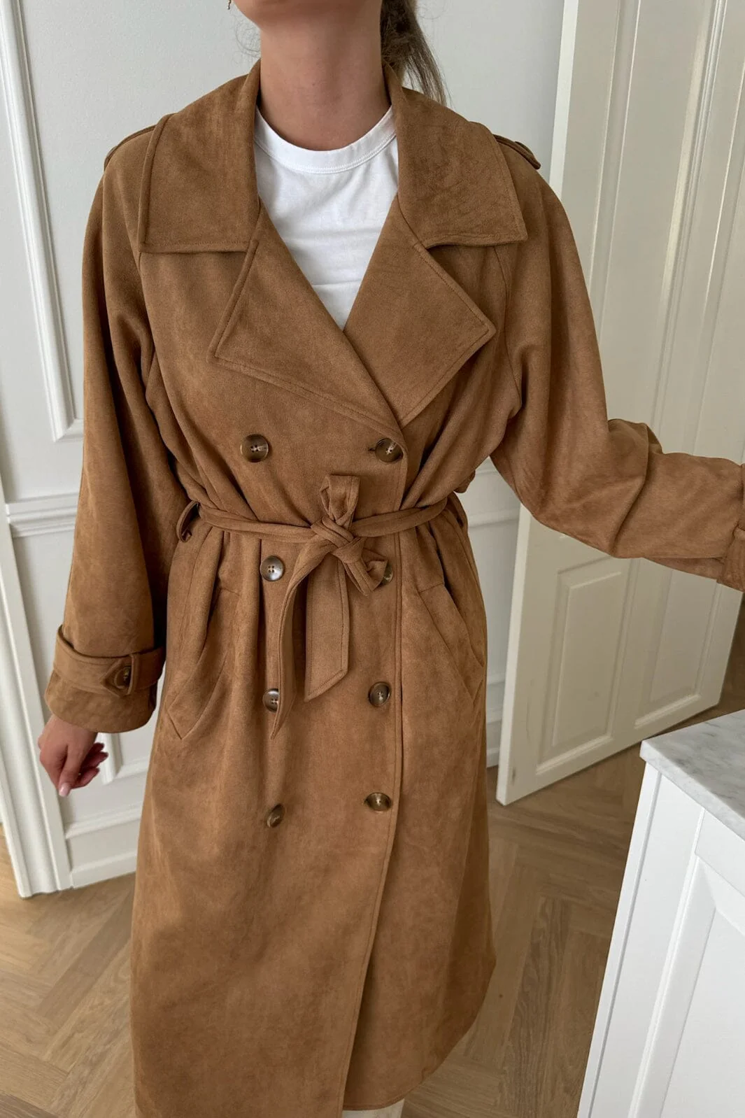 BYIC Tillieic Trenchcoat tan tan