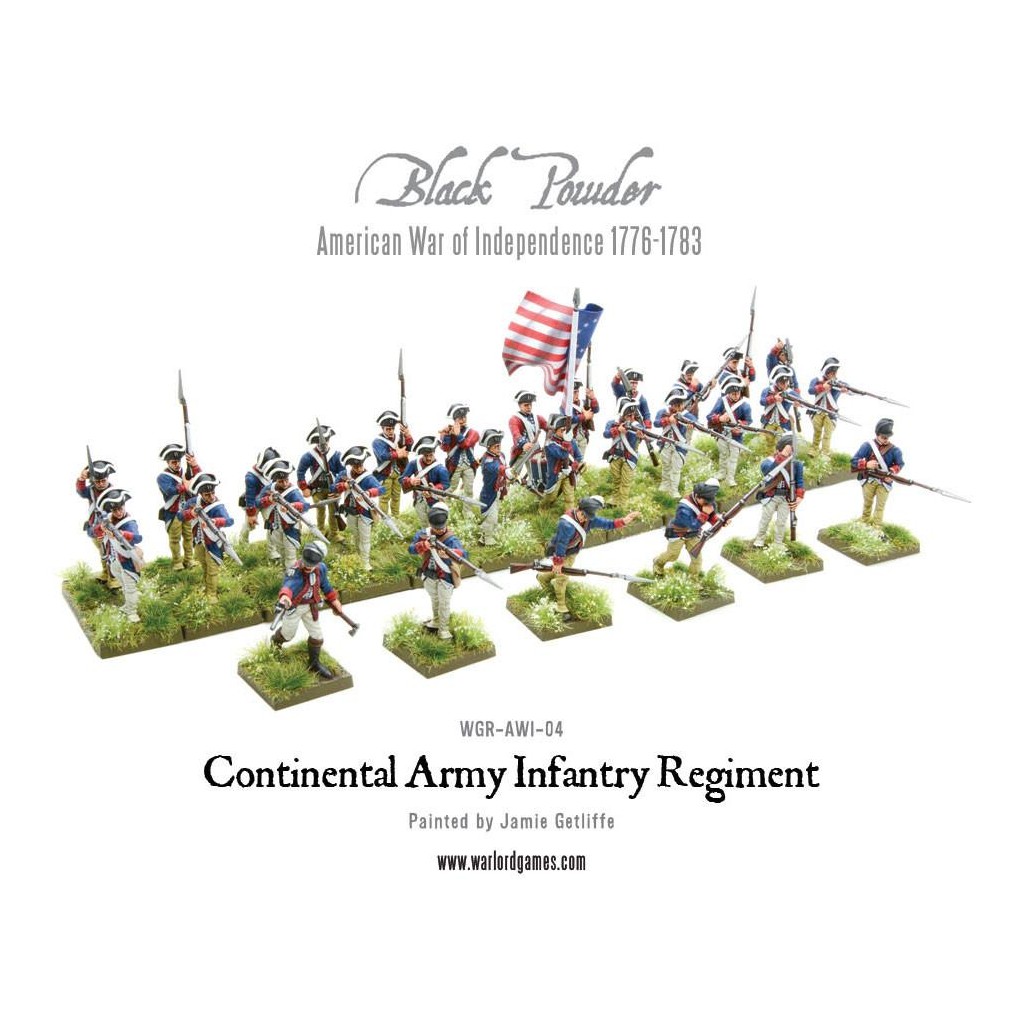 Black Powder - Continental Infantry Regiment