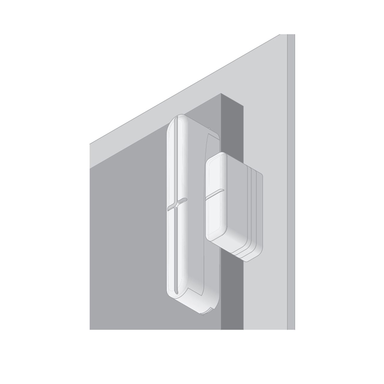 OLYMPIA 6102 Tür-/Fensterkontakt für OLYMPIA Protect und ProHome Systeme