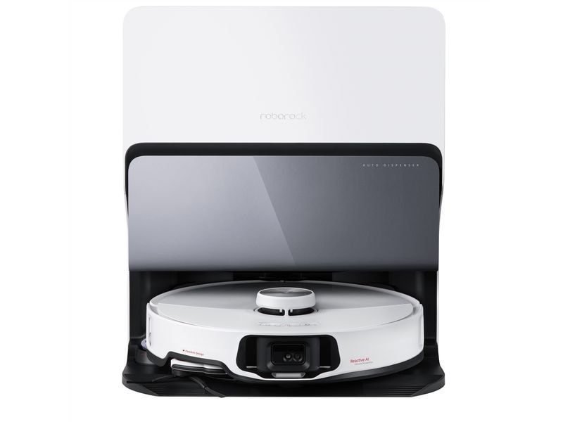 Roborock Saug- und Wischroboter S8 MaxV Ultra Weiss Saugroboter mit Wischfunktion