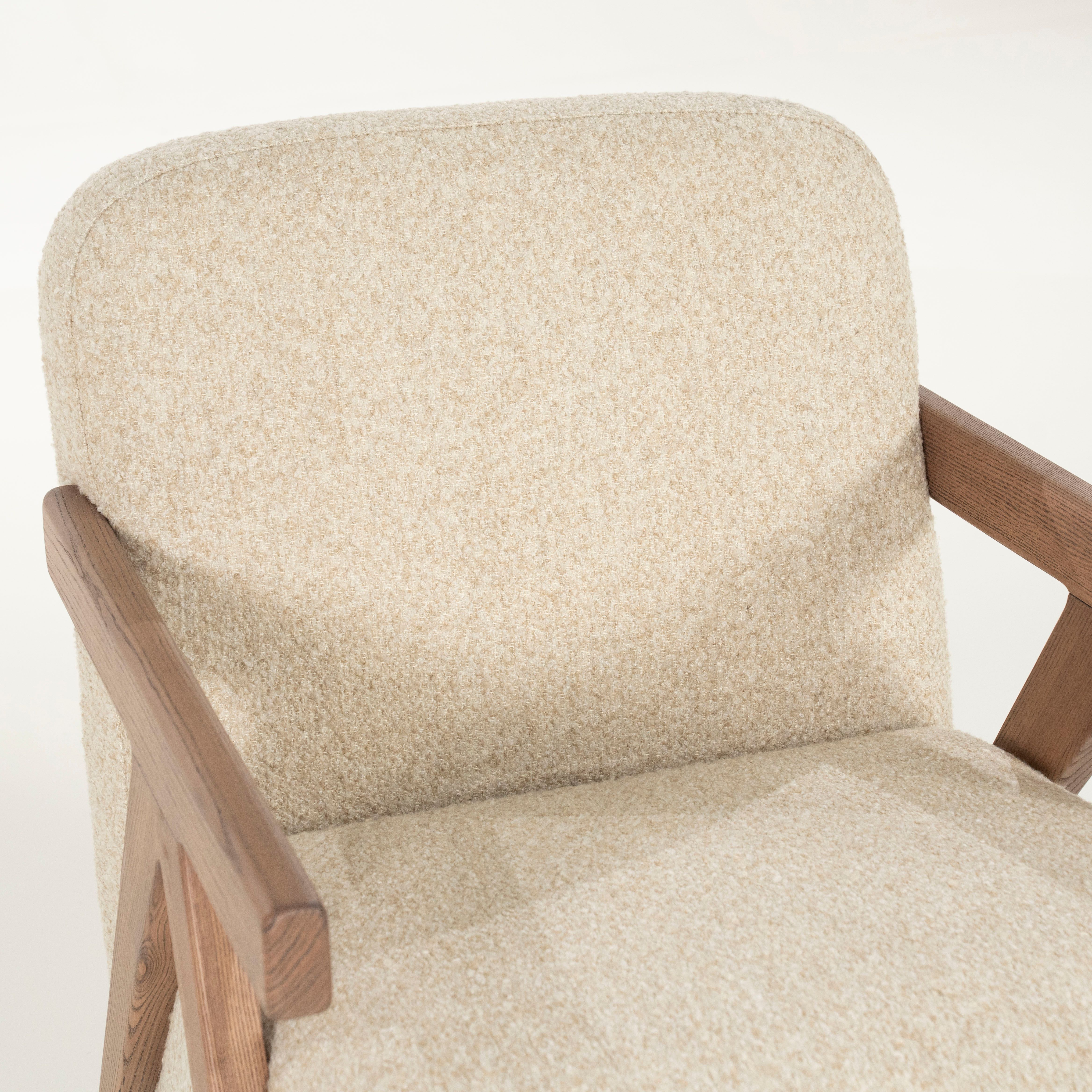 Fauteuil 96316 beige Francis B62 x D82 x H80 cm